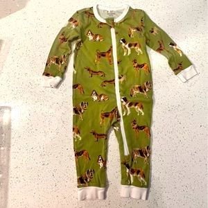 Milkbarn footless puppy sleeper, excellent condition! 6/9 months